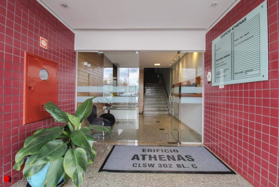 CLSW 302 Bloco C – Ed. Athenas. Sala comercial/ Kitinete dividida 33m², Sudoeste