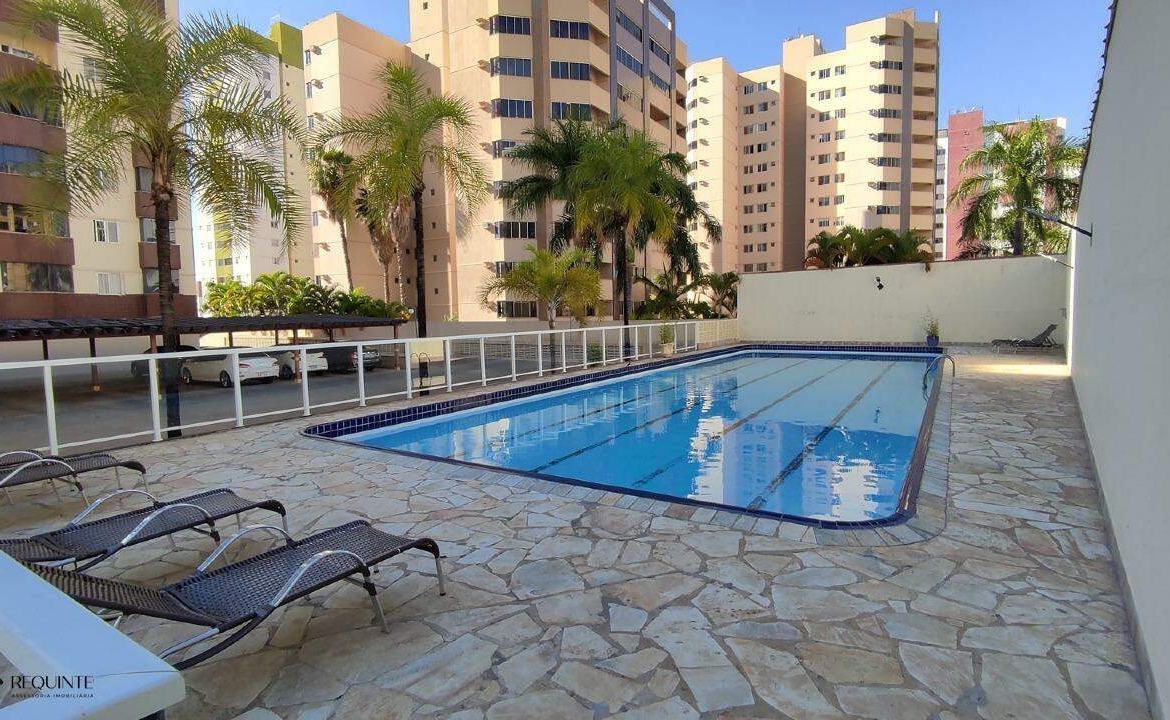 Quadra 103 Ed. Beethoven, 2 Quartos, 2 Varanda e 01 vaga, 65,40m² – Águas Claras