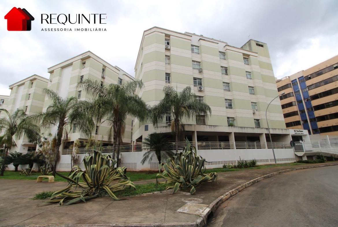 CCSW 04 BL. D – Ed. Top Master, 01 Quarto com Elevador e Garagem – Sudoeste.