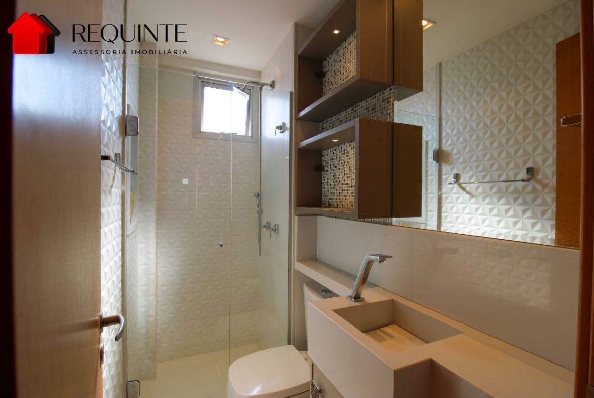Rua 36 Norte – Residencial Vive La Vie, Mobiliado, 02 quartos, 01 suíte e 02 vagas – Aguas Claras