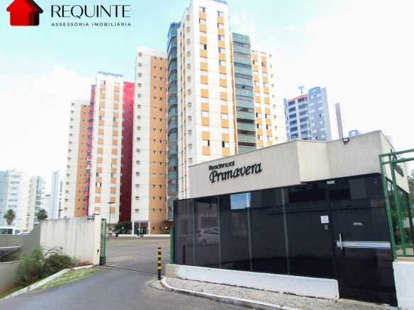 Quadra 107 – Ed. Primavera – 03 Quartos, 01 Suíte e 02 vagas de garagem, 119m²