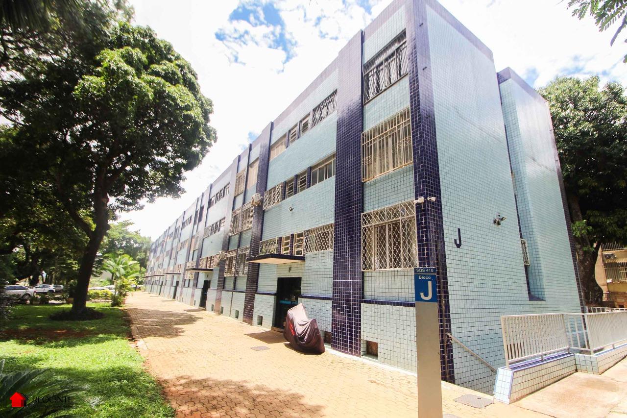 SQS 410 BL. J – Ótimo estado, 02 Quartos + deposito no subsolo, 60 m²- Asa Sul