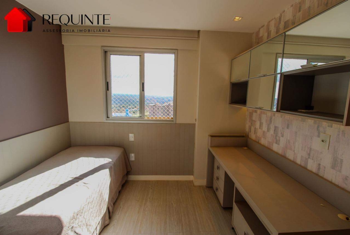 Rua 36 Norte – Residencial Vive La Vie, Mobiliado, 02 quartos, 01 suíte e 02 vagas – Aguas Claras