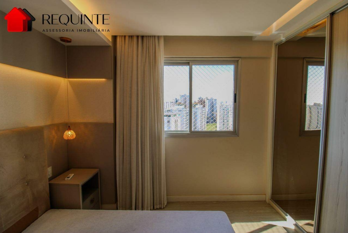 Rua 36 Norte – Residencial Vive La Vie, Mobiliado, 02 quartos, 01 suíte e 02 vagas – Aguas Claras