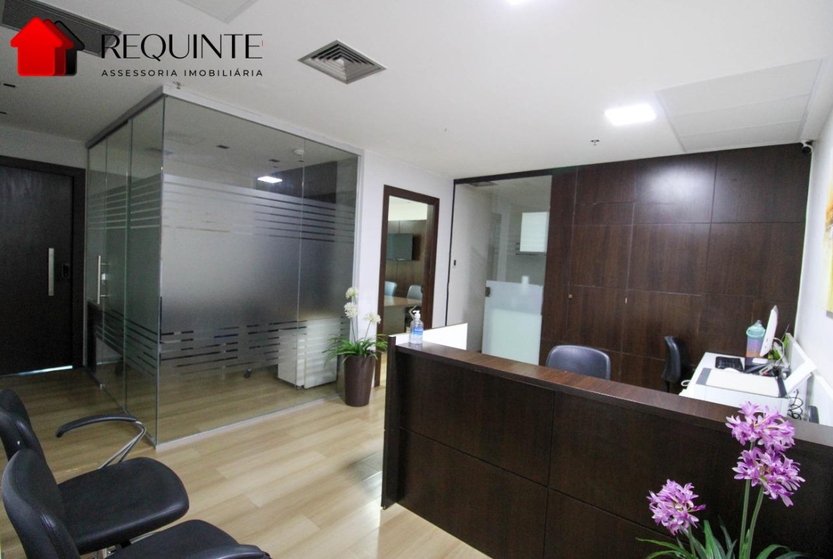 SHN Quadra 01 – Ed. Le Quartier, Sala comercial com Vista panorâmica, 50,73m²