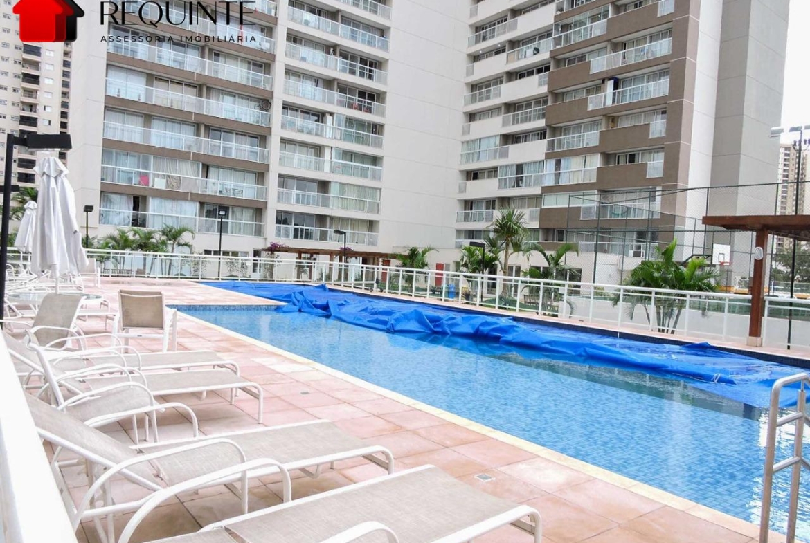 Av. Araucárias – Ed. Blend, 01 quarto, mobiliado, 01 vaga, 46 m² – Aguas claras