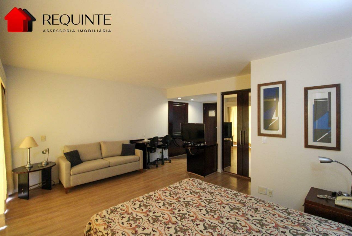 SHTN – Lake Side Resort Residence, Flat/ Apartamento de 1 Quarto, Mobiliado – Beira Lago