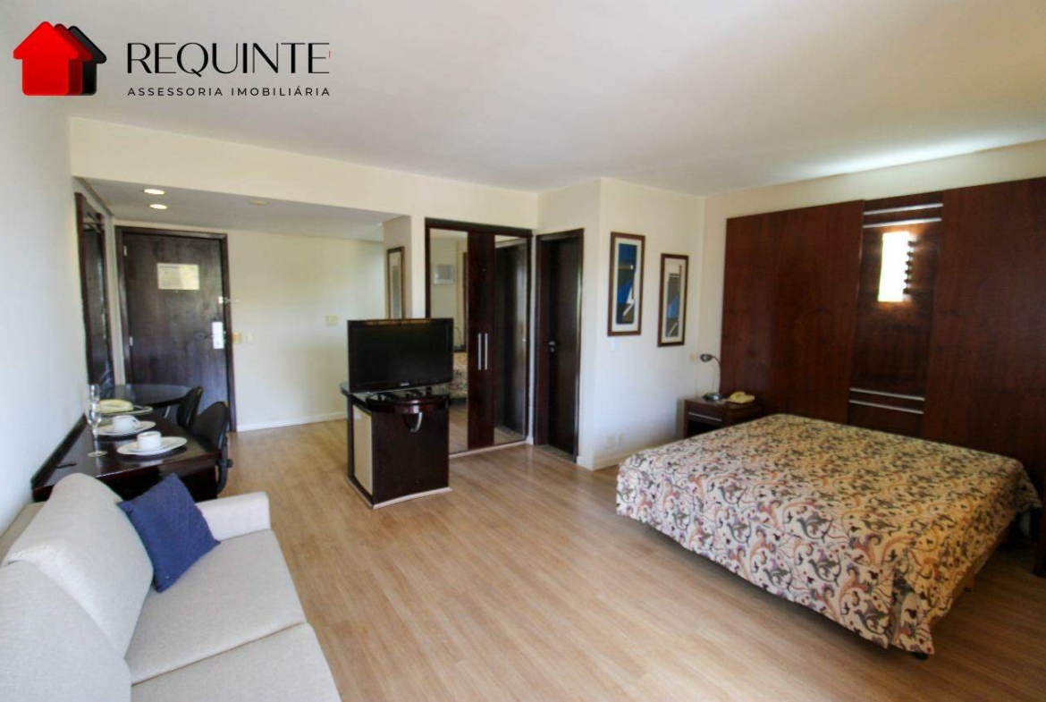 SHTN – Lake Side Resort Residence, Flat/ Apartamento de 1 Quarto, Mobiliado – Beira Lago