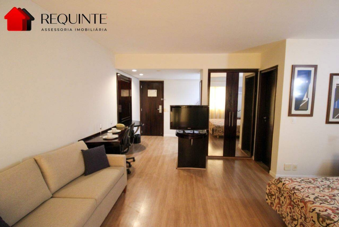 SHTN – Lake Side Resort Residence, Flat/ Apartamento de 1 Quarto, Mobiliado – Beira Lago